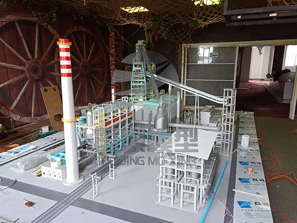 嫩江市工业模型